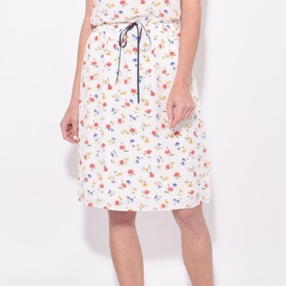 Alex Mill NWT Floral Silk Slip Skirt Cottagecore